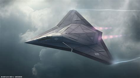 Encho Enchev - Stealth fighter concept