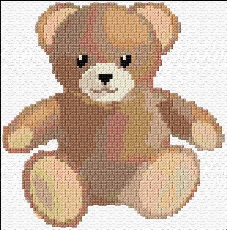 Teddy-Bear - Cross-Stitch Designs