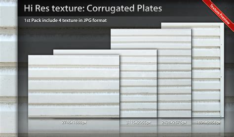 Texture Corrugated Plate Pack by ncrow on DeviantArt