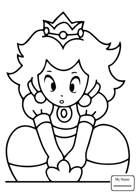 Baby Peach Coloring Pages at GetDrawings | Free download