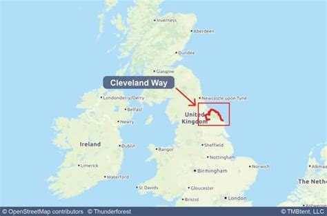 Cleveland Way | Maps & Routes - TMBtent