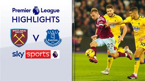 West Ham 2-0 Everton | Premier League highlights | Video | Watch TV ...