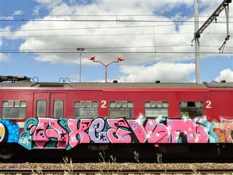 Graffiti-train Graffiti on trains