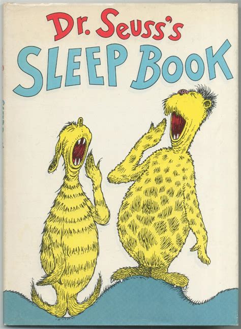 Dr. Seuss's Sleep Book by SEUSS, Dr: Fine Hardcover (1962) | Between ...