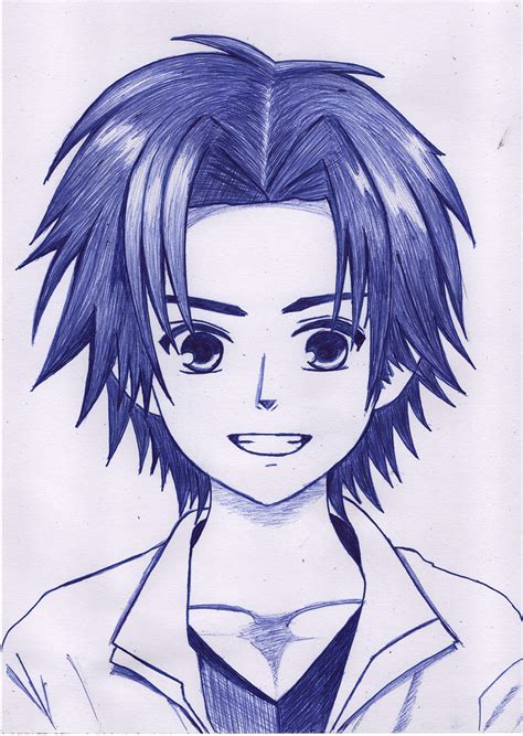 Beginner Easy Drawing Anime Boy - pic-dink