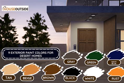 9 Exterior Paint Colors For Desert Homes - houseoutside.com