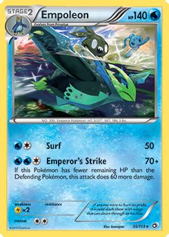 Empoleon | Black & White—Legendary Treasures | TCG Card Database ...