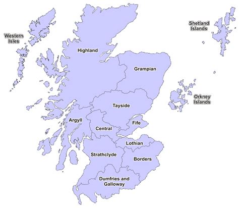 Scotland Regions