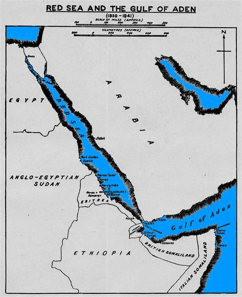 Gulf Of Aden On Map - Maping Resources