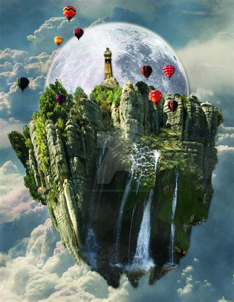 Floating Island by Hot420Chick on DeviantArt