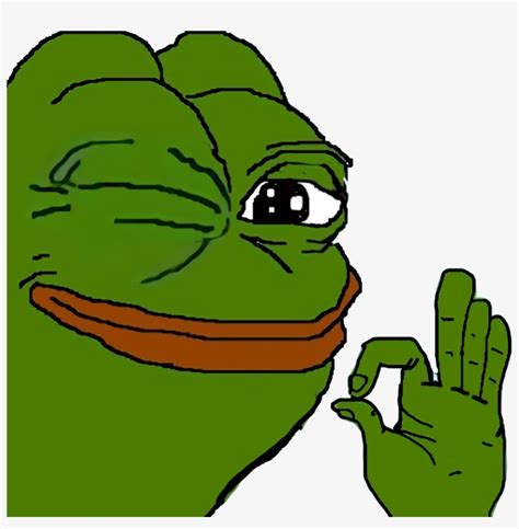 Poggers Emote - Pepe The Frog Ok PNG Image | Transparent PNG Free Download on SeekPNG