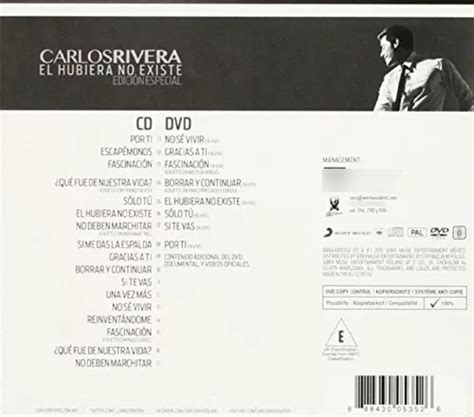 Carlos Rivera El Hubiera No Existe Edicion Especial Cd+dvd | Cuotas sin ...