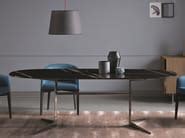 BLAKE | Oval table Blake Collection By Bodema design Adriano Castiglioni