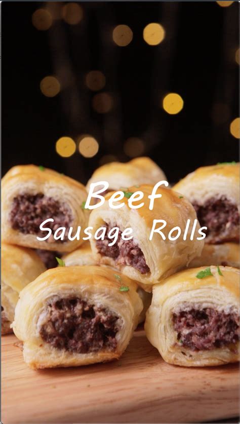 Beef sausage rolls – Artofit