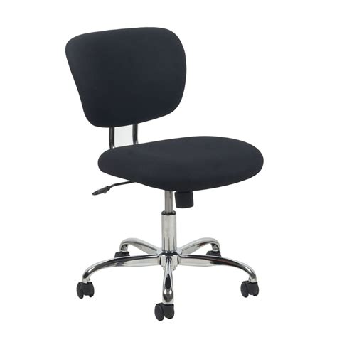 ESS-3090 Office Furniture Essentials Swivel Upholstered height adjustable swivel Armless 250 lbs ...