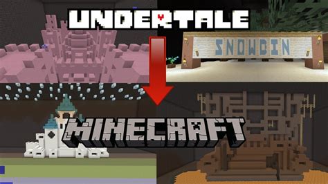 Minecraft: Complete Undertale Map - YouTube