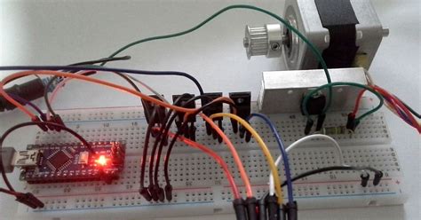 Unipolar Stepper Motors: Arduino Code and Driver · One Transistor