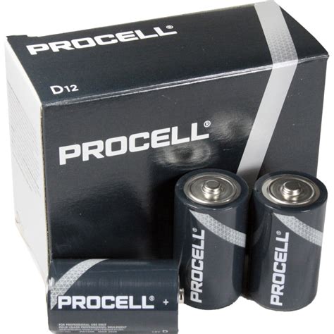 Duracell Procell D Battery 12 Pack - PC1300