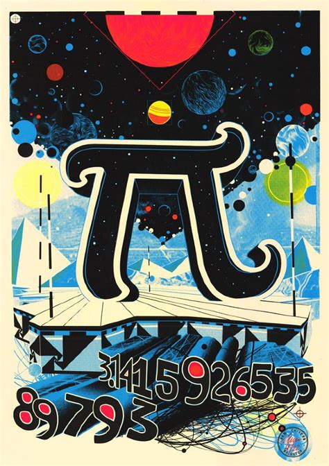 Pi! The poster! #awesome | Pi math art, Math art, Pi art