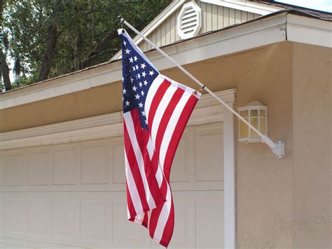 American Flag on the Wall | Flag pole holder, Flag pole, Usa pride