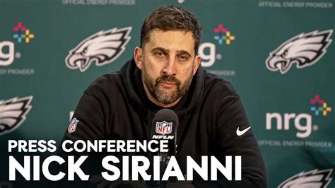 Press Conference: Nick Sirianni | January 7, 2024