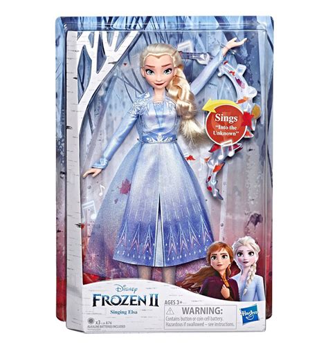 Disney Frozen 2 Singing Elsa Fashion Doll with Music - Blue – Toys Onestar