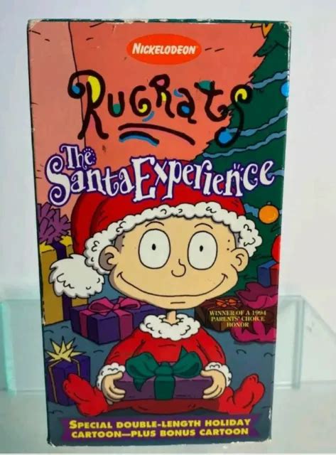 RUGRATS THE SANTA Experience VHS Nickelodeon Vintage Nicktoon Christmas special $7.43 - PicClick CA