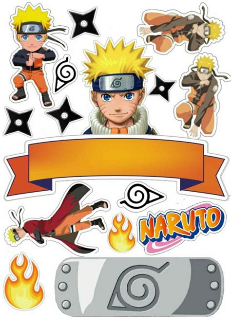 Topper Naruto | Naruto birthday, Naruto, Naruto party ideas