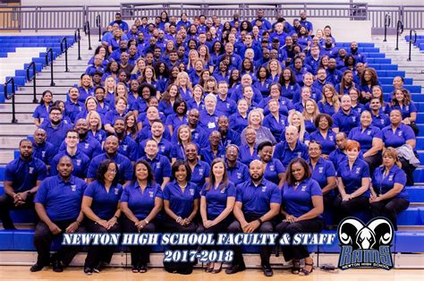 The Newton High School faculty and... - Newton County Schools