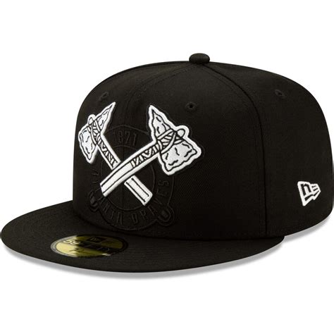 Men's Atlanta Braves New Era Black Monochrome Logo Elements - 59FIFTY ...