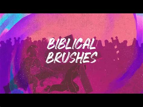 Biblical Brushes: Easter | Church Visuals | WorshipHouse Media