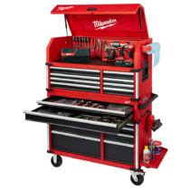 Milwaukee 46" High Capacity Steel Storage Chest and Cabinet Combo ...