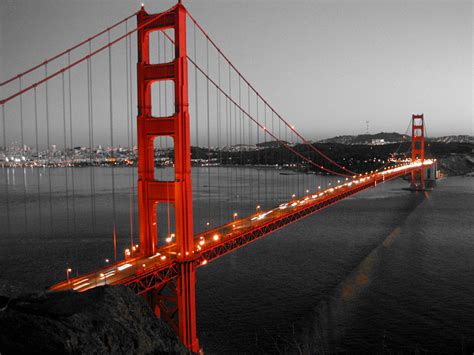 Golden Gate Bridge at night - Justinsomnia
