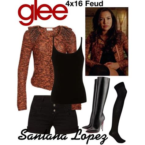 Santana Lopez (Glee) : 4x16 by aure26 on Polyvore featuring polyvore ...