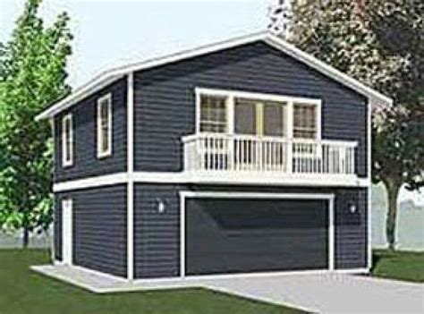 Garage Plans : 2 Car With Full Second Story - 1307-1bapt - 26' x 26' - two car - By Behm Design ...