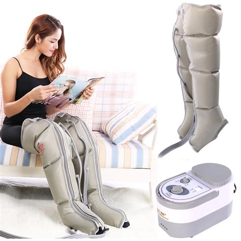 Electric Air Compression Leg Massager Leg Wraps Foot Ankles Calf ...