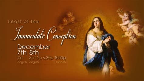 Feast of the Immaculate Conception | St. Joseph Church