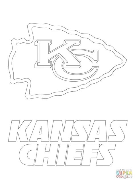 Chiefs Coloring Pages at GetColorings.com | Free printable colorings pages to print and color