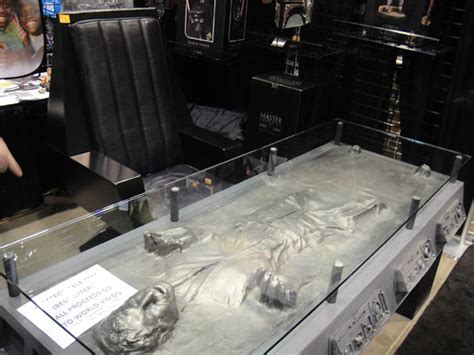 Star Wars Celebration V - custom made Han in carbonite tab… | Flickr