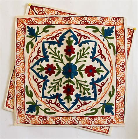 Cushion Covers with Kashmiri Embroidery