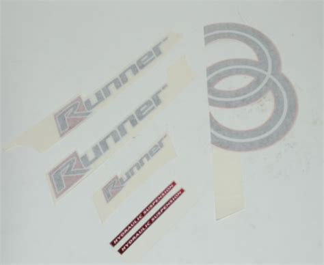 Sticker set Gilera Runner pro Piaggio original 577973 - M2 Trading