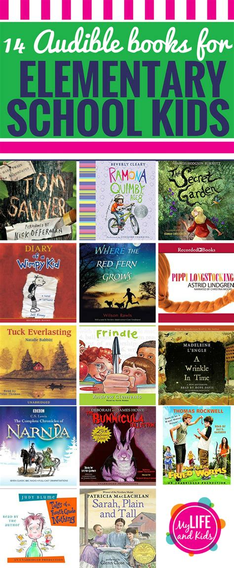 14 of the Best Audible Books for Kids in Elementary School - My Life ...