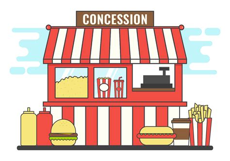 concession-stand-vector-illustration – Tomball Party Rental