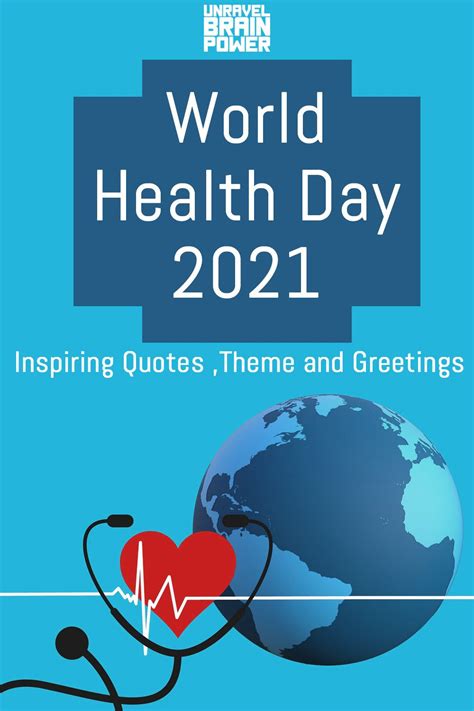 World Health Day 2021: Inspiring Quotes ,Theme and Greetings in 2021 ...