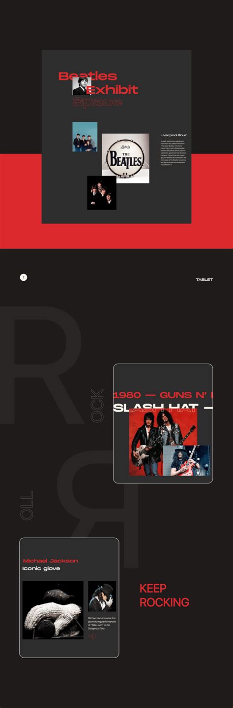 Rock n' Roll Hall of Fame on Behance