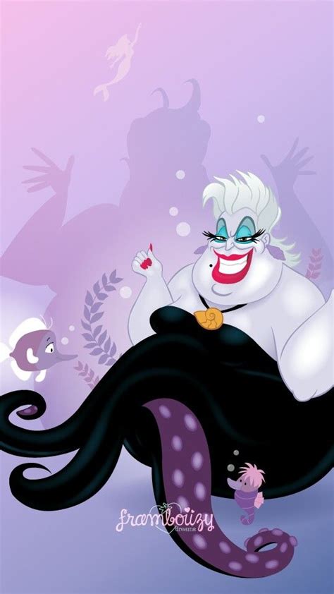 //WALLPAPER URSULA - FRAMB0iiZY | Disney handy hintergrundbild, Disney ...