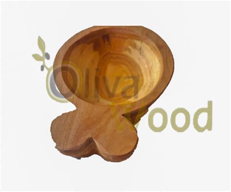Soap dish flower design - Oliva Wood