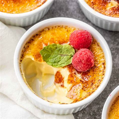 Creme Brulee Recipe - Valentina's Corner