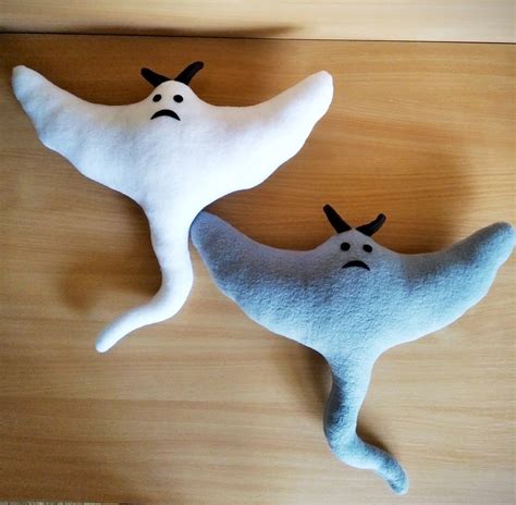 Sky Manta Plush Inspired by Trevor Henderson Sky Mantas Soft Toy, Plushie Gift - Etsy