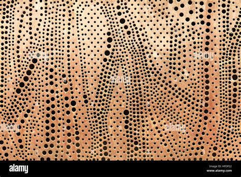 Perforated metal sheet abstract background Stock Photo: 129995098 - Alamy